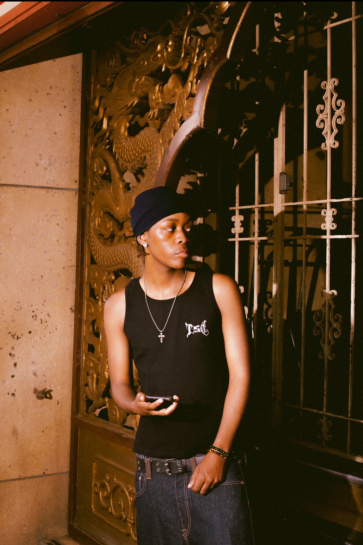 Black TSC Tank Top