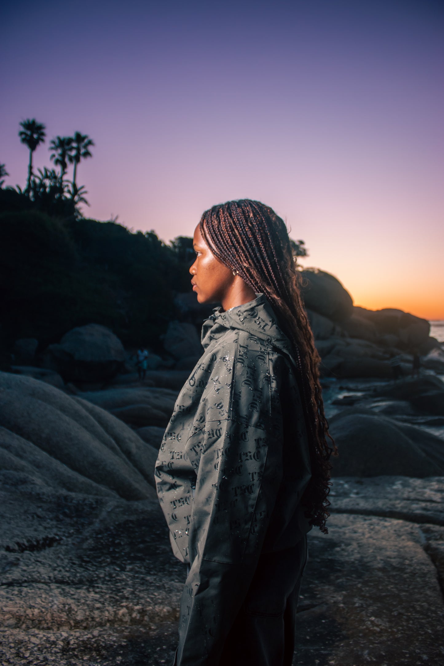 Grey Reactive Waterproof Jacket