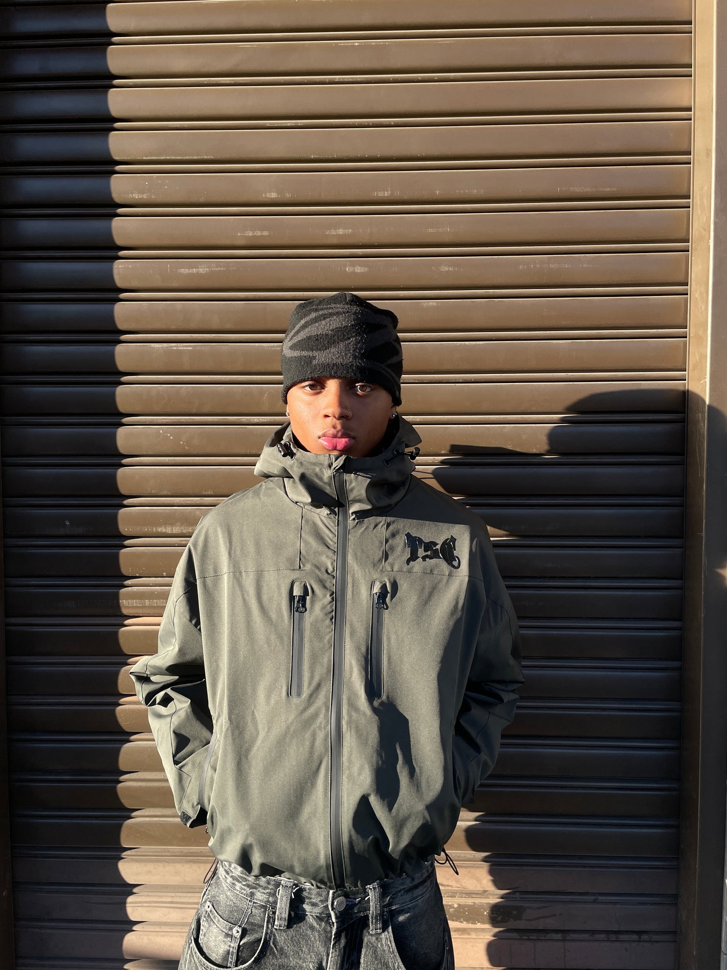 Grey Reactive Waterproof Jacket